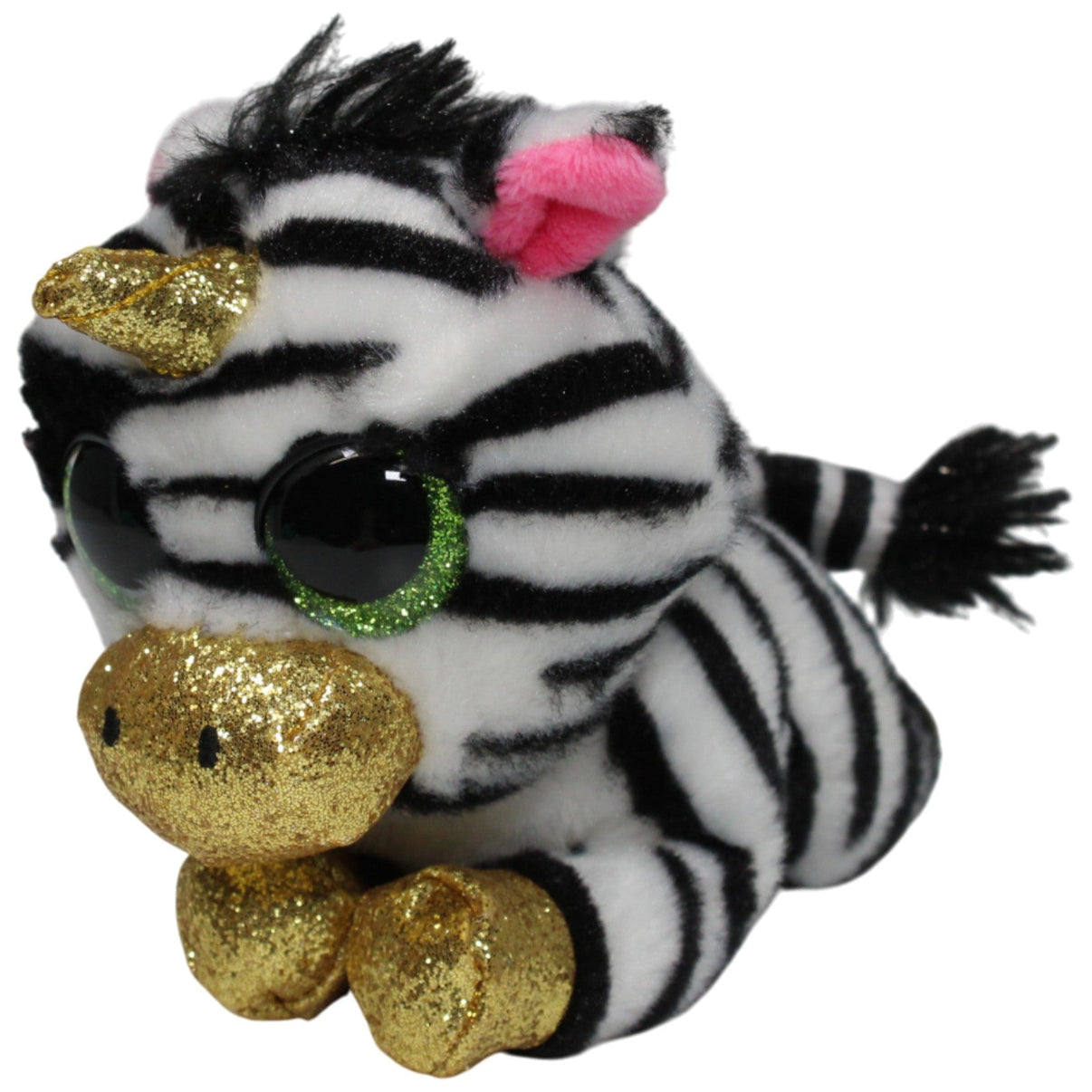 123000018586 Zuru Coco Cones, Zebra Kuscheltier Kumpel Leo 15cm _GREEN WEEK_ ebay - stofftiere