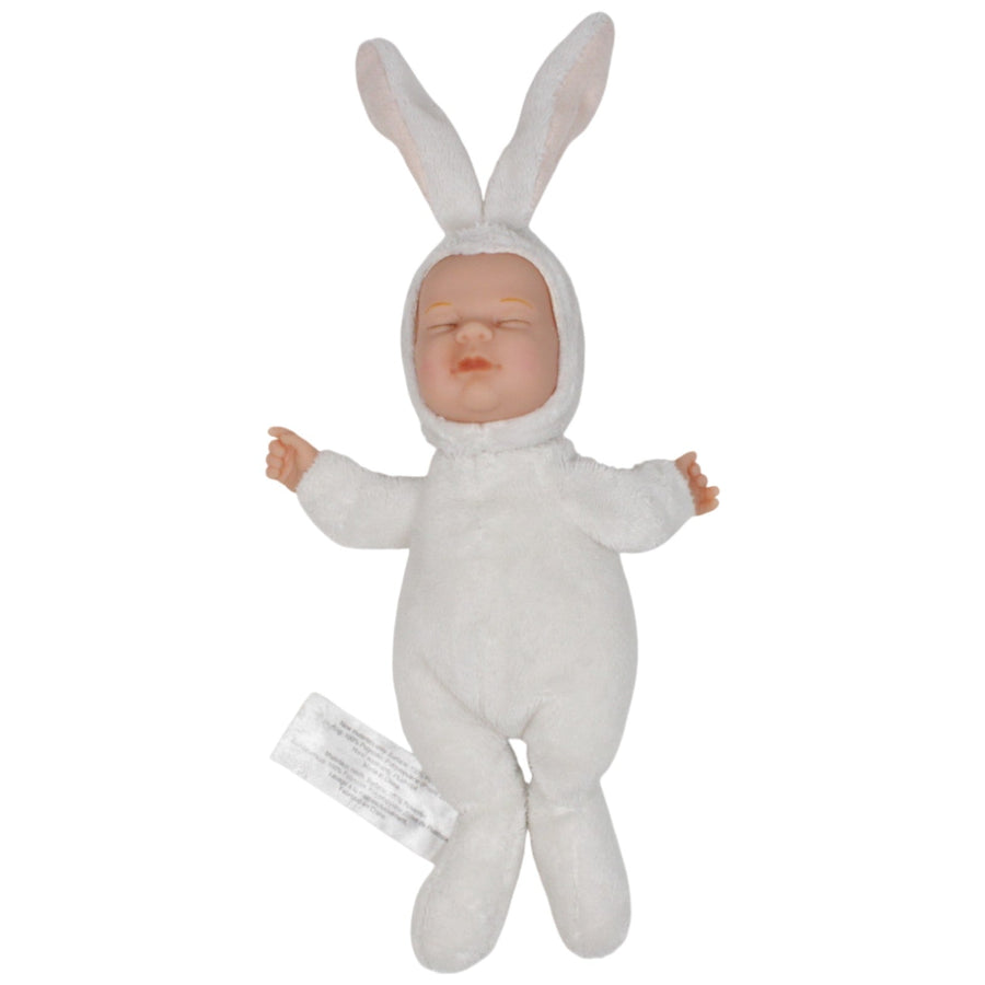 Baby Puppe weißer Hase