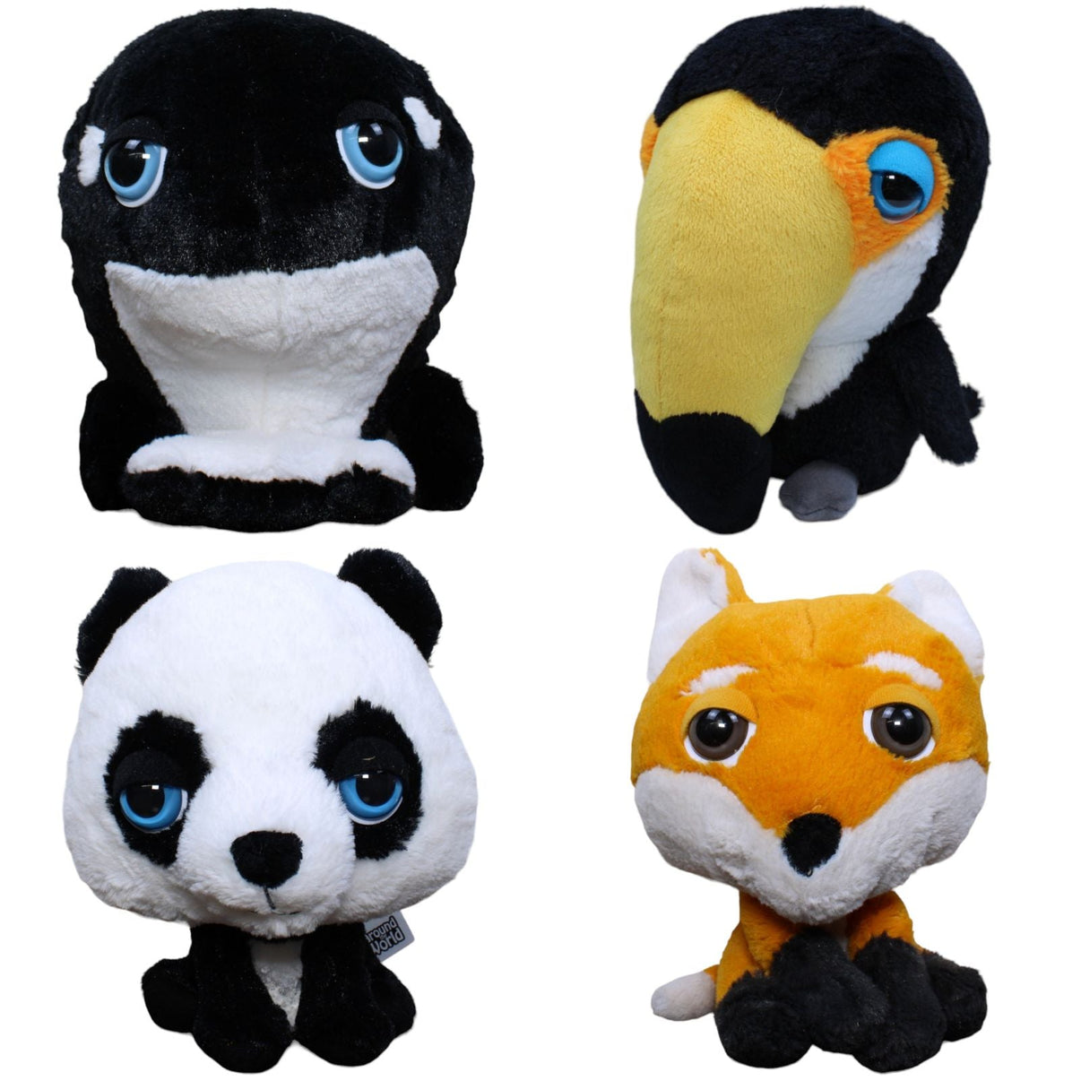 123000018817 TCC Global Big Headz, Ozean & Exoten Kuscheltier Kumpel Leo 20cm 22cm ebay - stofftiere