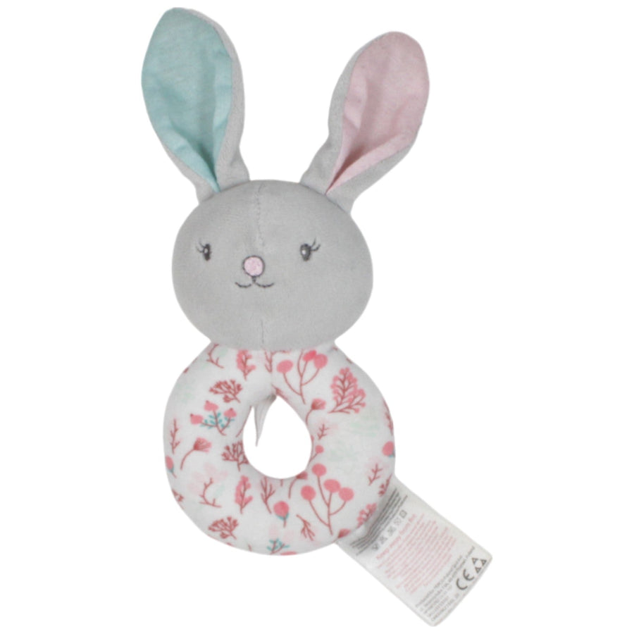 Hase mit Blumenmuster