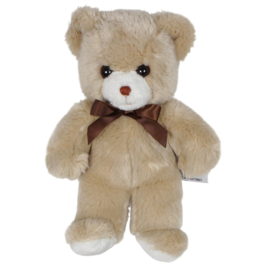 Süßer Teddybär mit Schleife, beige