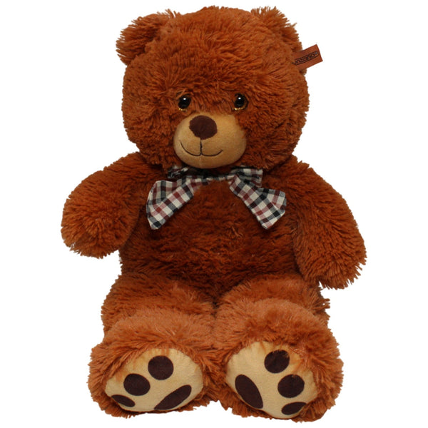 Brauner Teddybär mit Schleife, XL