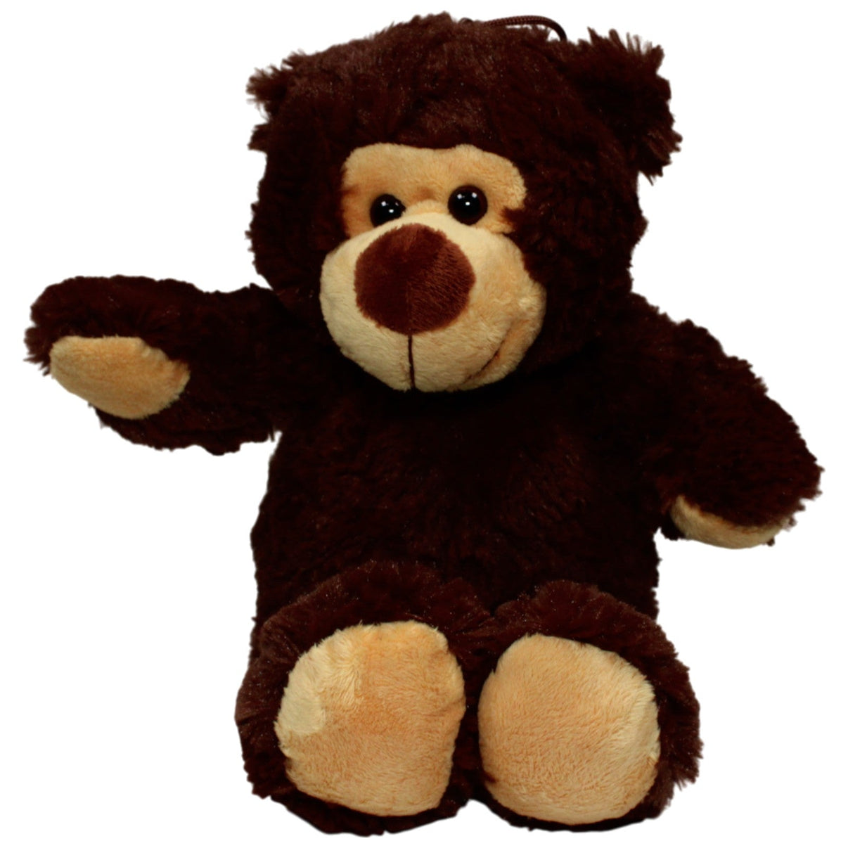 123000018958 Rasehorn Süßer Bär, dunkelbraun Kuscheltier Kumpel Leo 33cm Braun Bär