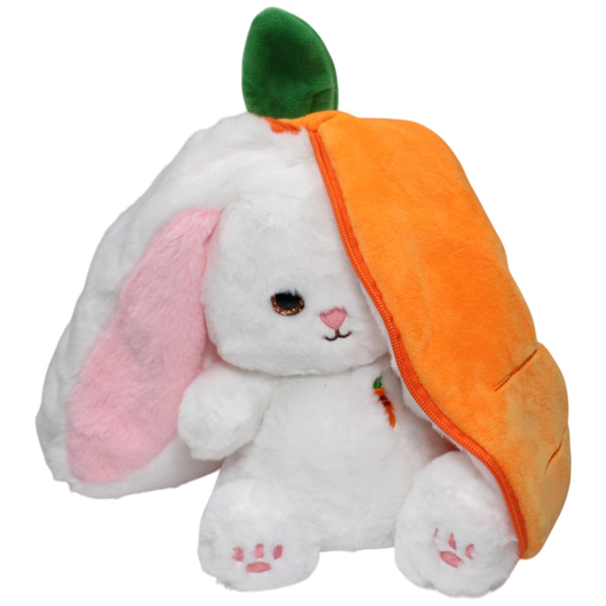 123000018973 FLOTI Flos Toys, weißer Hase/Karotte Kuscheltier Kumpel Leo 30cm ebay - 20 - stofftiere Gebraucht