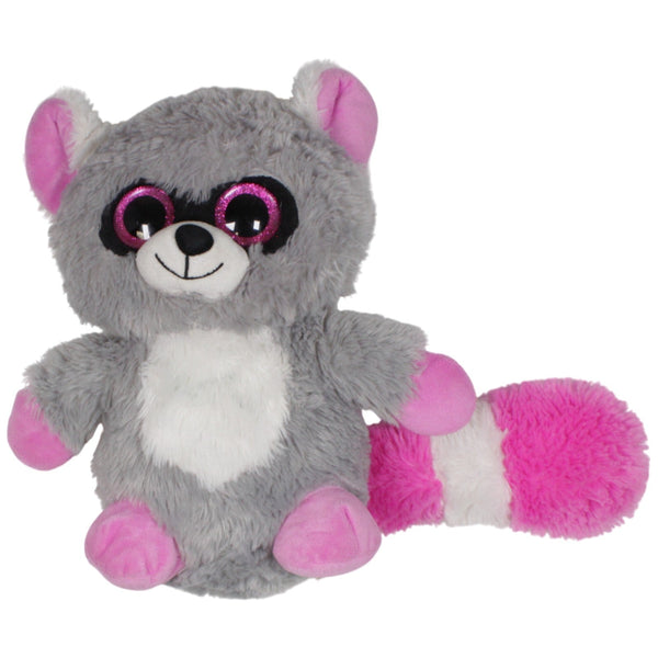 Großer Lemur mit Glitzeraugen, pink
