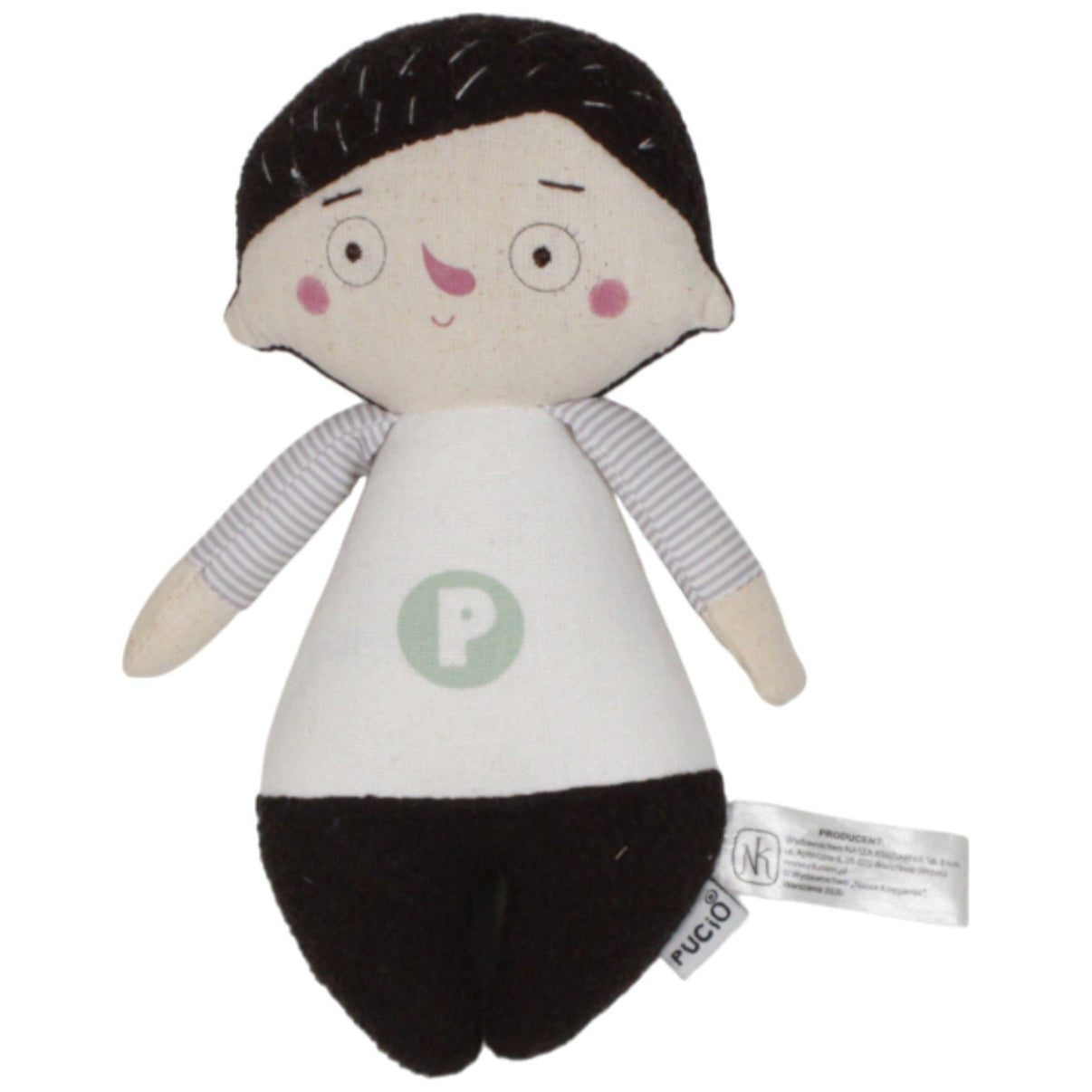 123000019009 Wydawnictwo NASZA KSIĘGARNIA PUCIO, Junge Stoffpuppe Kumpel Leo 18cm Beige ebay - stofftiere