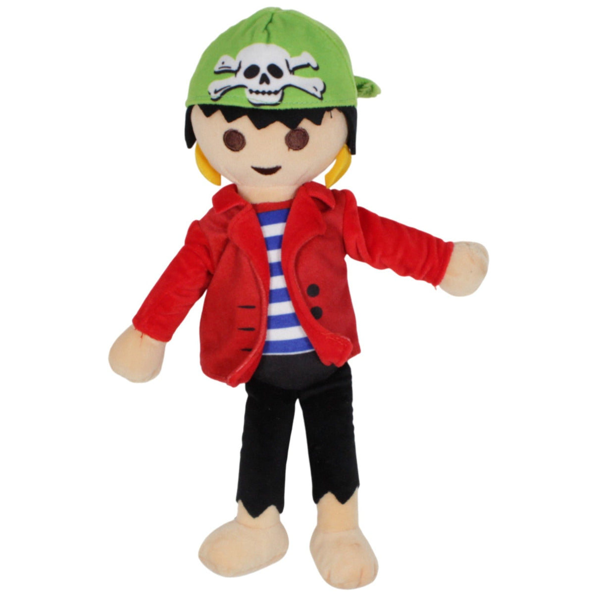 123000019097 Famosa Playmobil Fun Park, Pirat Rico Plüschfigur Kumpel Leo 2017 33cm Charakter