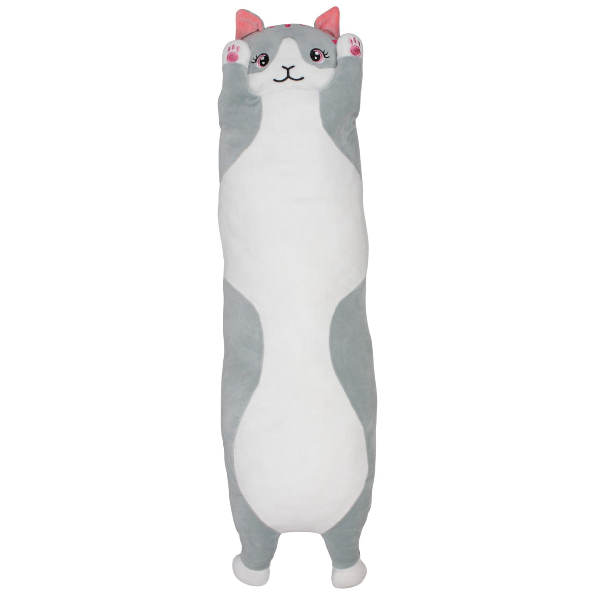 123000019114 FLOTI Flos Toys, XXXL lange graue Katze Kuscheltier Kumpel Leo 85cm ebay - 20 - stofftiere Gebraucht