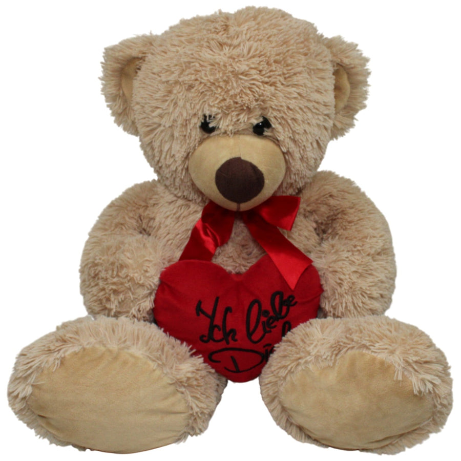 XXL Teddybär mit Herz "Ich liebe Dich"