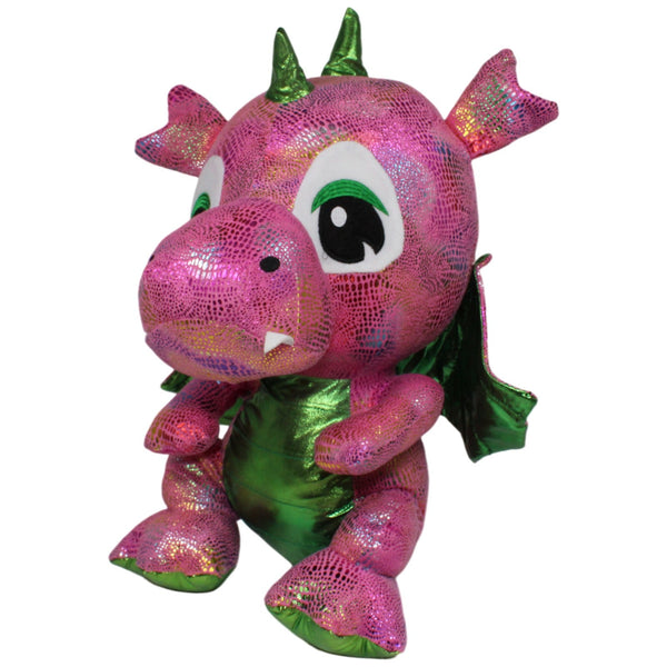 Paws by Dino, pinker XL Glitzer-Drache