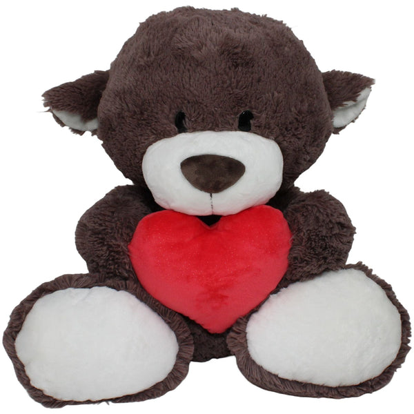 XXL Love Bär mit Herz, braun