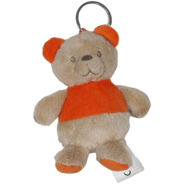 Teddybär mit orangen Ohren & Füßen