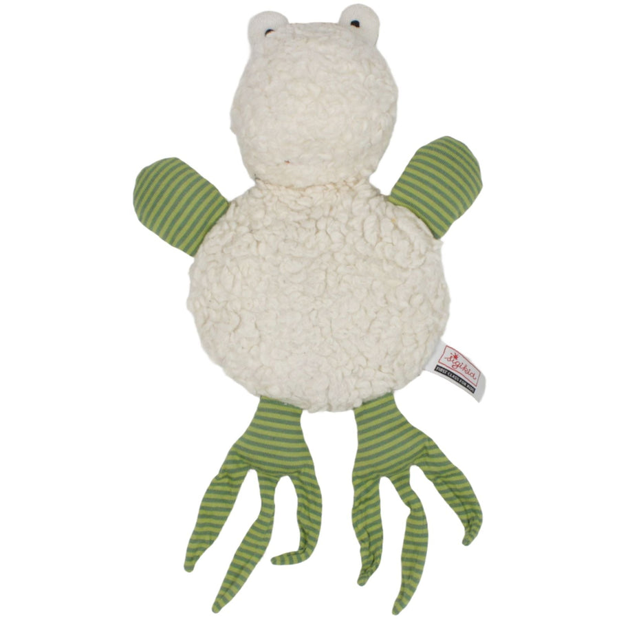 Süßer Frosch, weiß-grün
