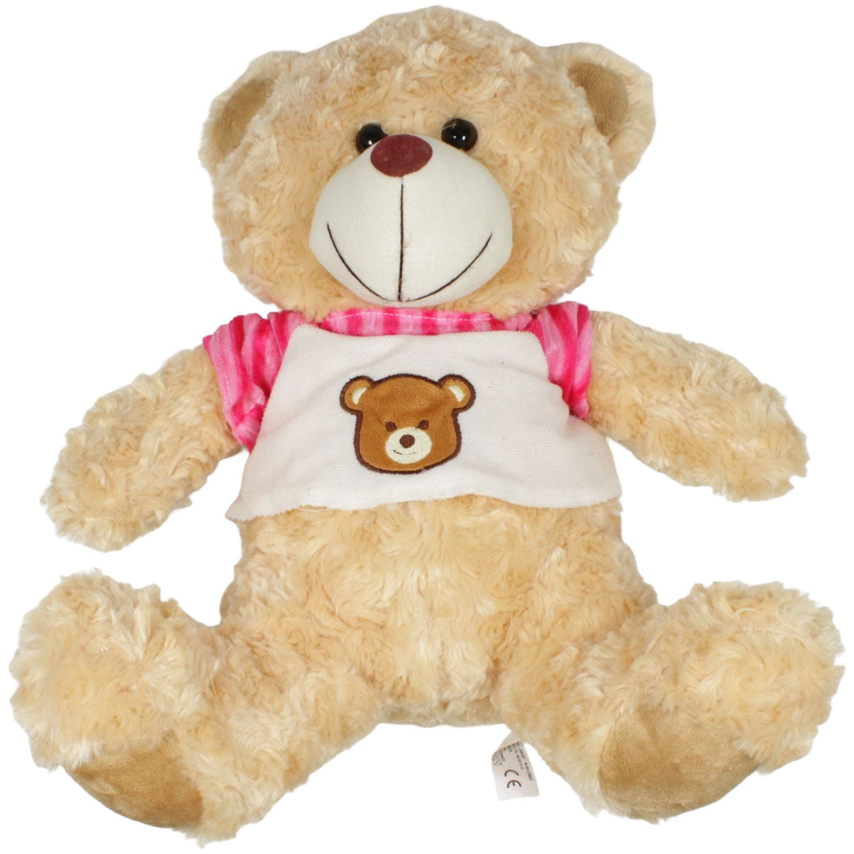 123000019406 SUN - DAY XL beiger Teddybär mit Teddy - Shirt Kuscheltier Kumpel Leo 49cm Beige ebay - stofftiere
