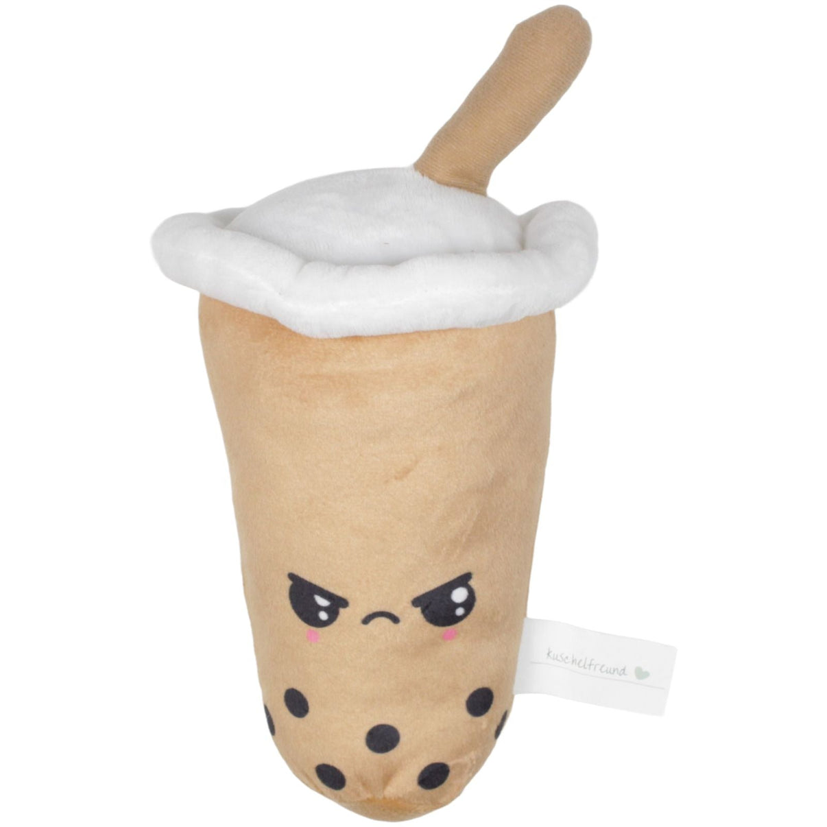 123000019437 TEDI Kuschelfreund, wütender brauner Bubble Tea Plüschfigur Kumpel Leo 25cm Braun ebay - stofftiere