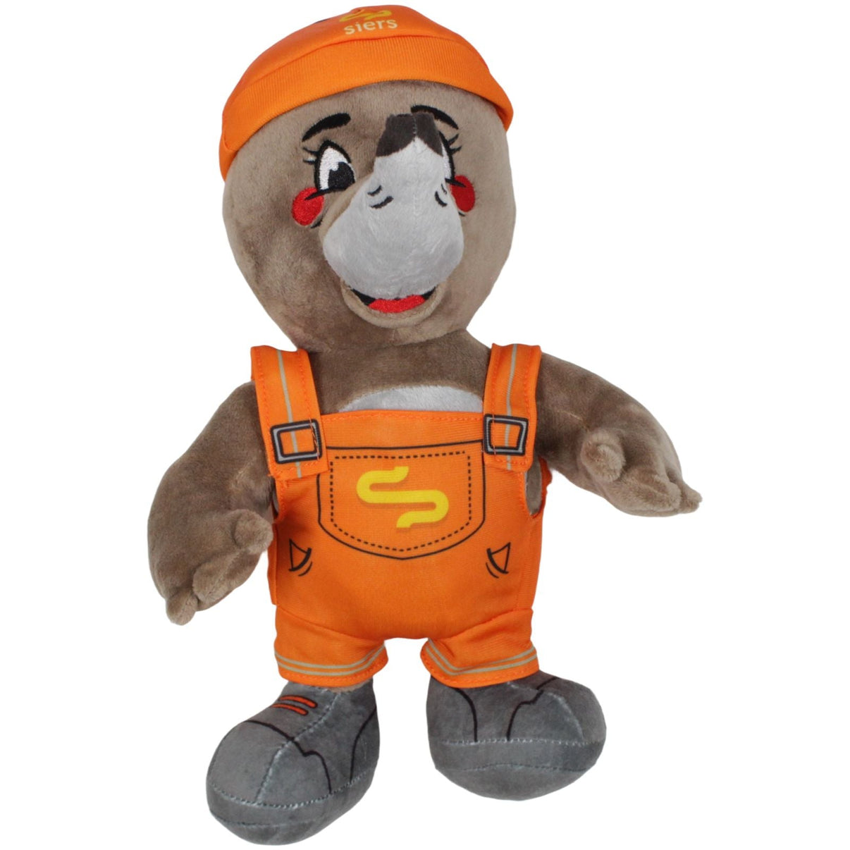123000019462 Promo Bears Siers Groep, Maulwurf Bauarbeiter Kuscheltier Kumpel Leo 32cm Braun ebay - 20 - stofftiere