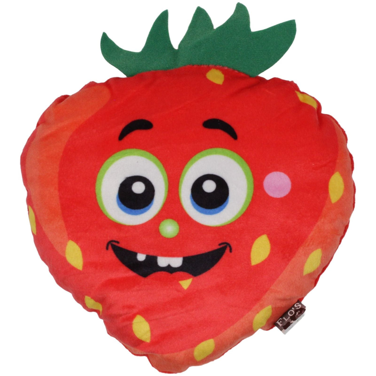 123000019487 FLOTI Flos Toys, flache Erdbeere Plüschfigur Kumpel Leo 18cm ebay - stofftiere Gebraucht