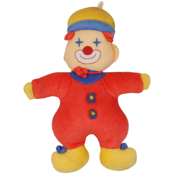 Clown mit Sternaugen, rot