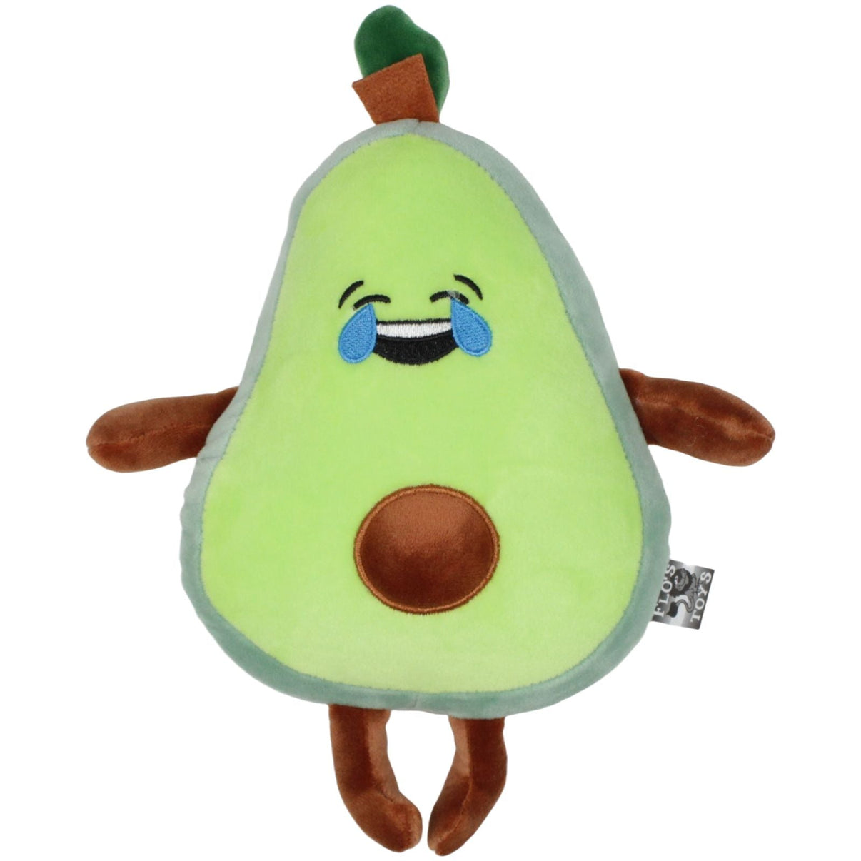 123000019603 FLOTI Flos Toys, lachende squishy Avocado Plüschfigur Kumpel Leo 22cm ebay - stofftiere Gebraucht