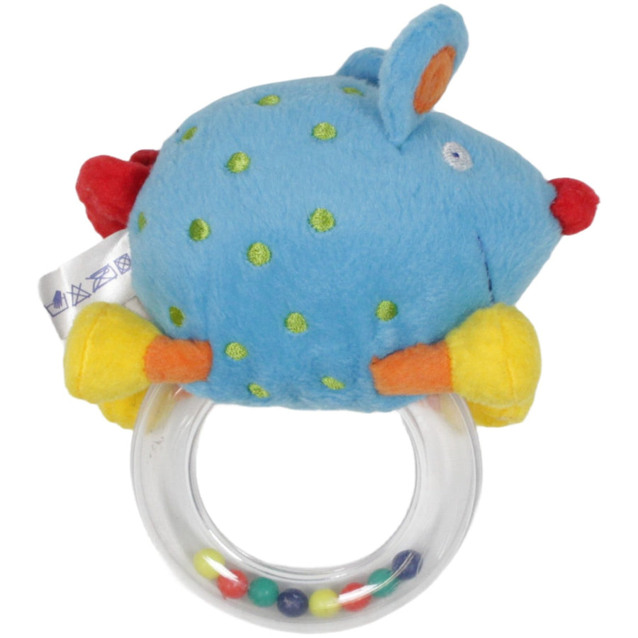 Süße blaue Maus mit Punkten