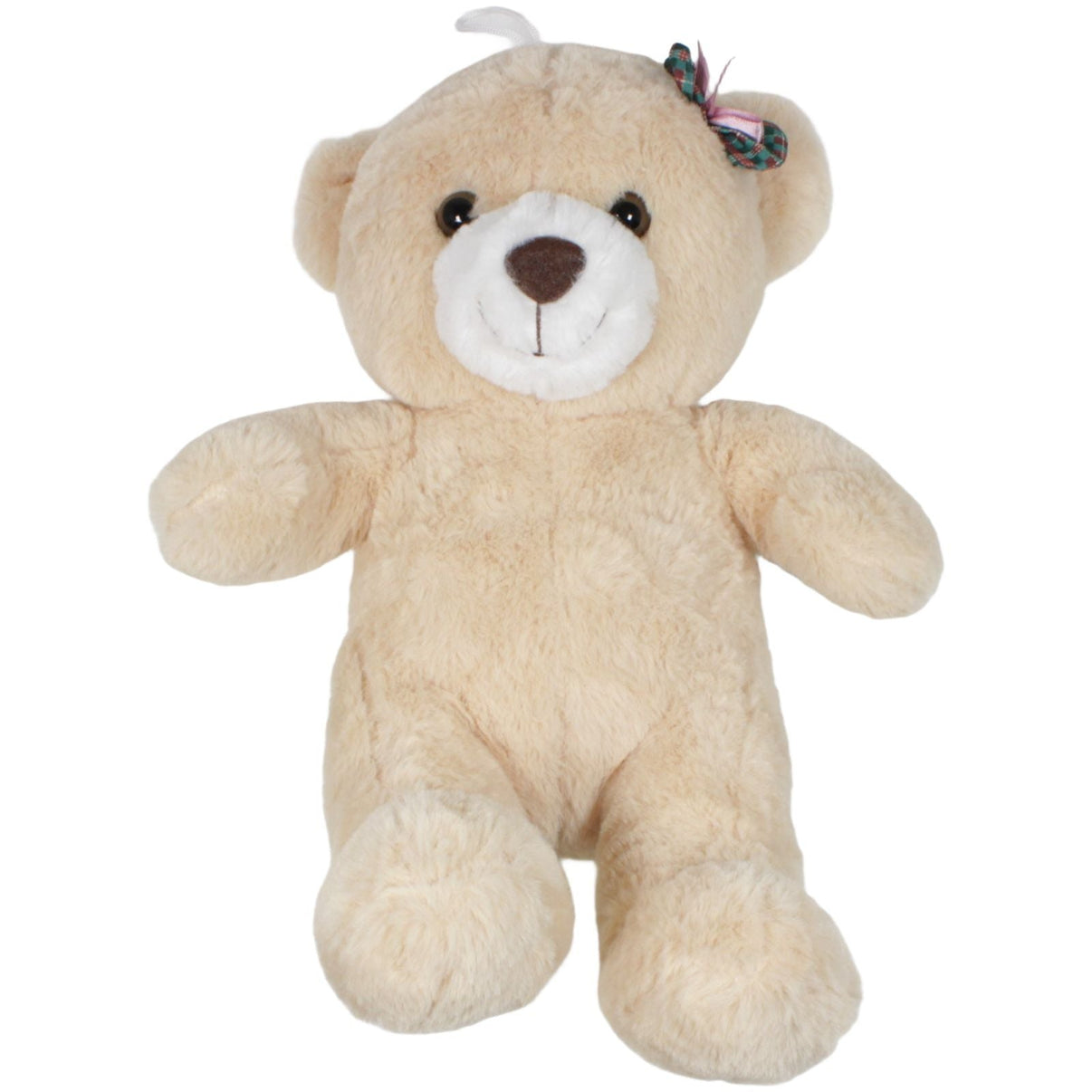 123000019728 Unbekannt XL Teddybär mit Schleife auf dem Kopf Kuscheltier Kumpel Leo 40cm Beige ebay - 20 - stofftiere