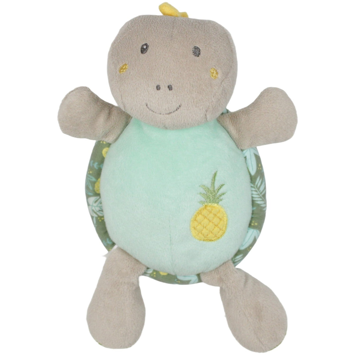 123000019762 PUSBLU Süße Schildkröte mit Ananas Kuscheltier Kumpel Leo 24cm Blau dm