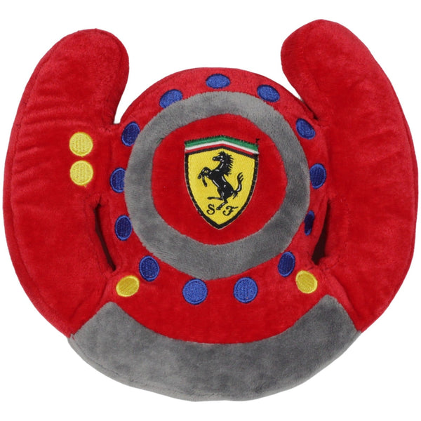 Ferrari Plüsch-Lenkrad mit Quietscher