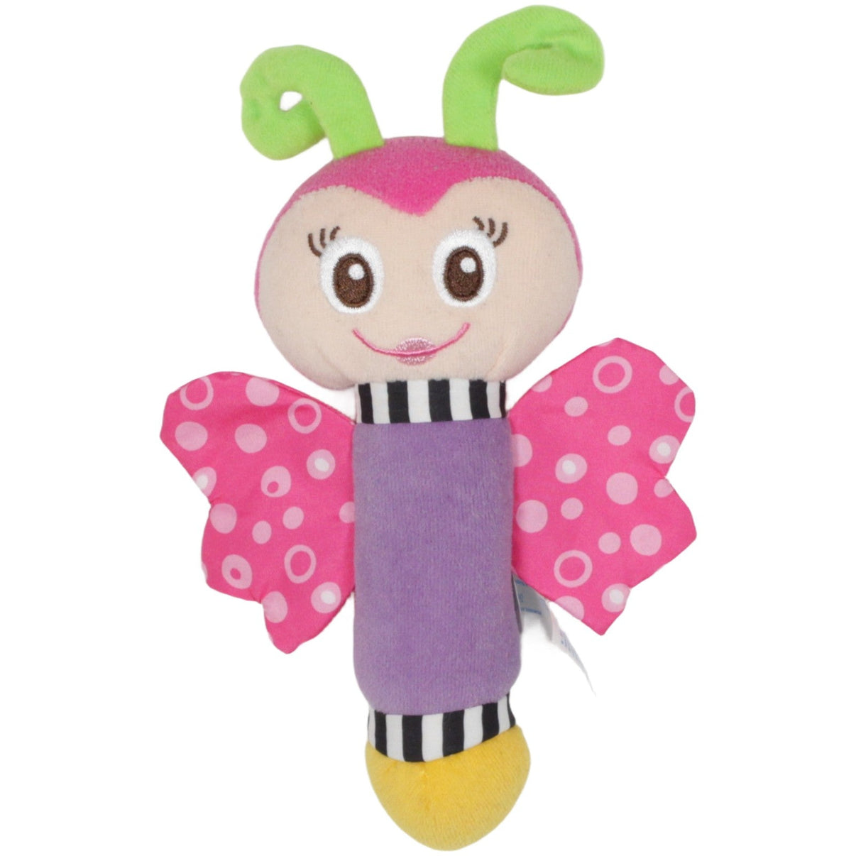 123000019790 Playgro Süßer Marienkäfer, rosa Greifling mit Quietscher Kumpel Leo 17cm ebay - baby - sonstiges Gebraucht