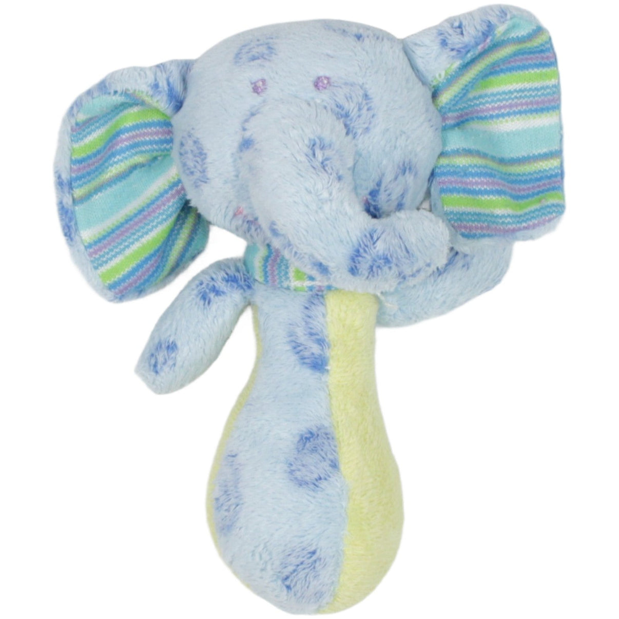 123000019799 Unbekannt Elefant mit Muster, blau - gelb Greifling mit Rassel Kumpel Leo 14cm Blau ebay - baby - sonstiges