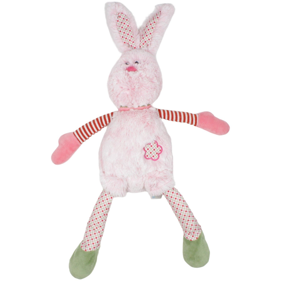 Patchwork Schlenker Hase, rosa