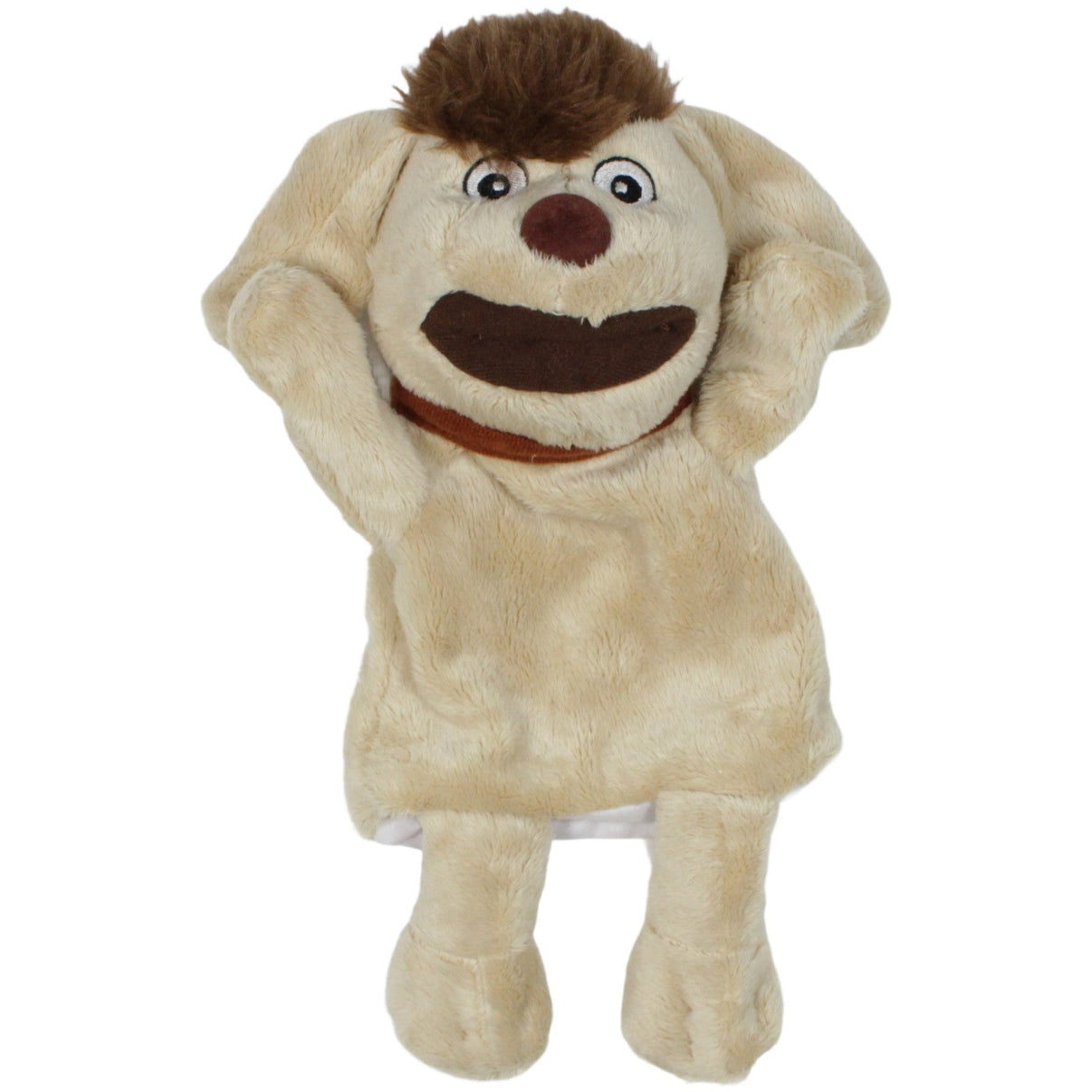123000019880 Heunec Moppi aus Unser Sandmännchen Ganzkörper - Handpuppe Kumpel Leo 30cm Beige Braun