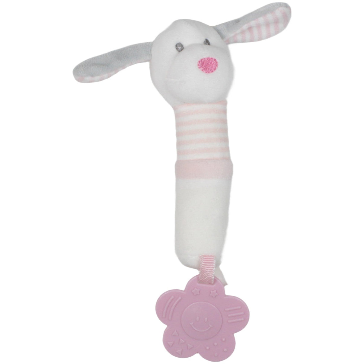 123000019913 Tulilo Rosa Hund mit Blume Greifling mit Quietscher Kumpel Leo 22cm ebay - baby - sonstiges Gebraucht
