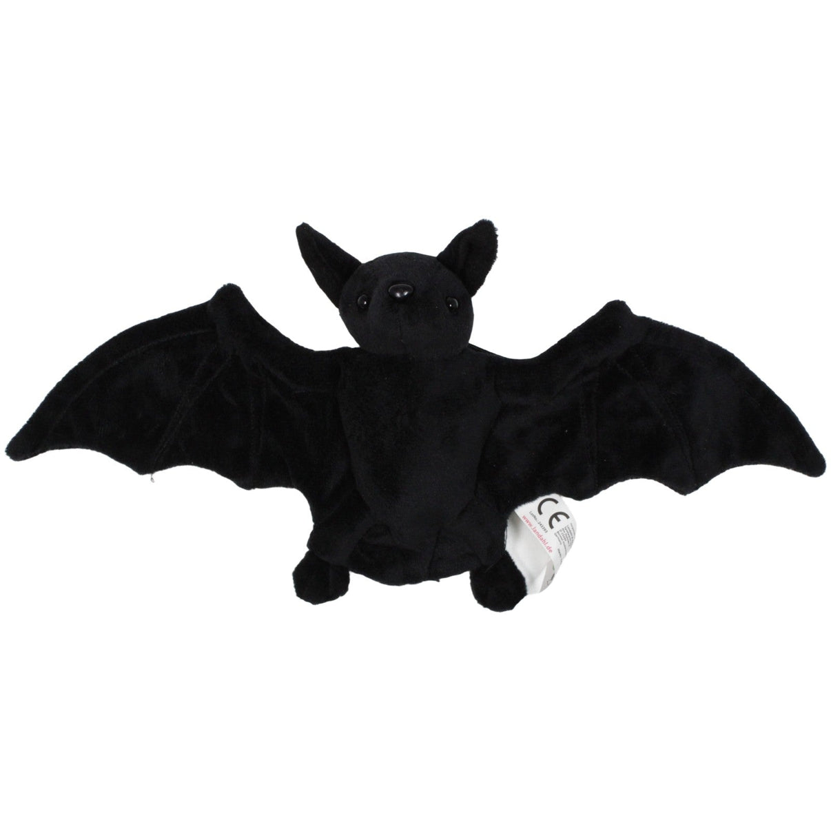 123000019957 Landahl & Baumann Schwarze Fledermaus mit Gummiband Kuscheltier Kumpel Leo 17cm 38cm ebay - stofftiere