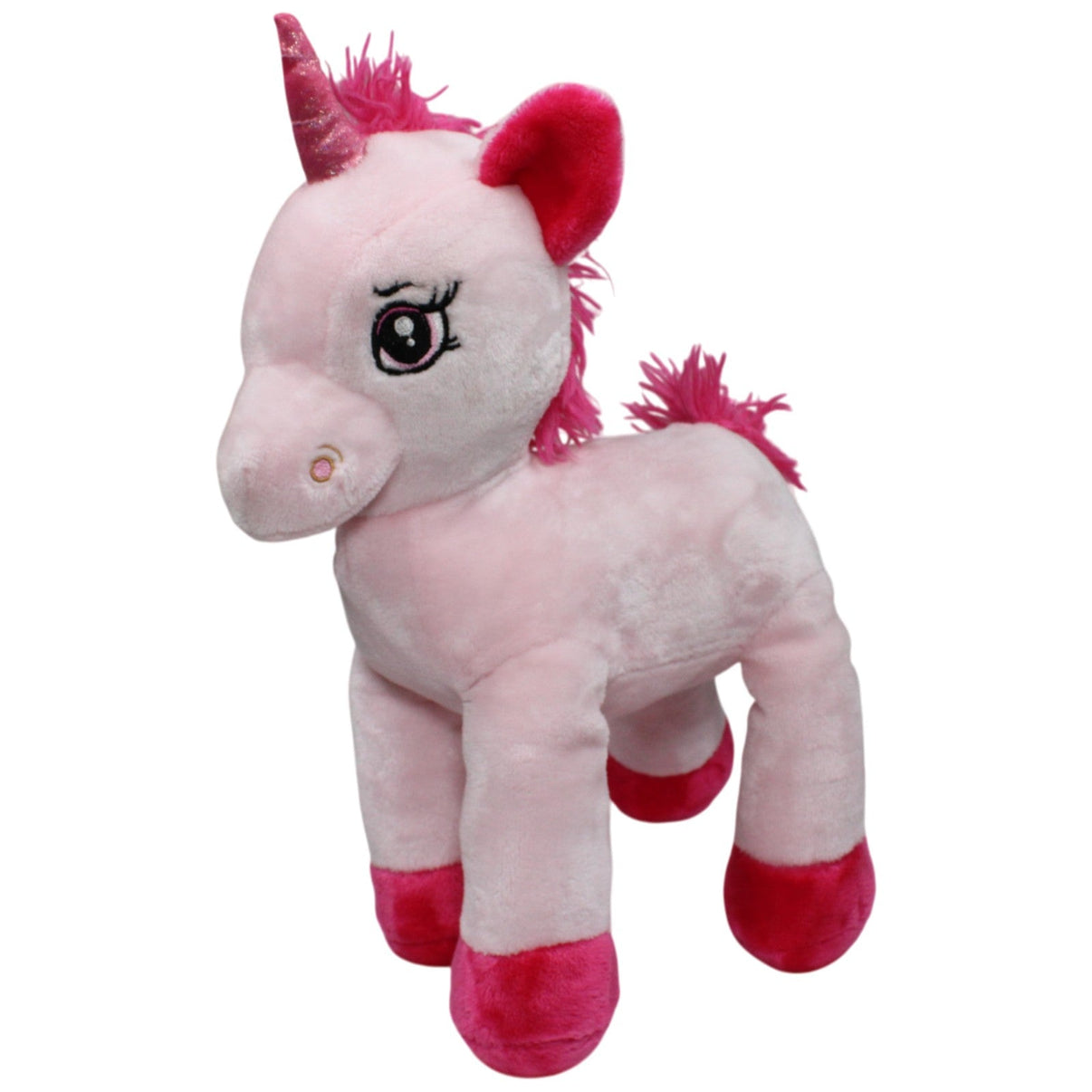 123000020023 Unbekannt XL rosa Einhorn Kuscheltier Kumpel Leo 40cm ebay - stofftiere Einhorn