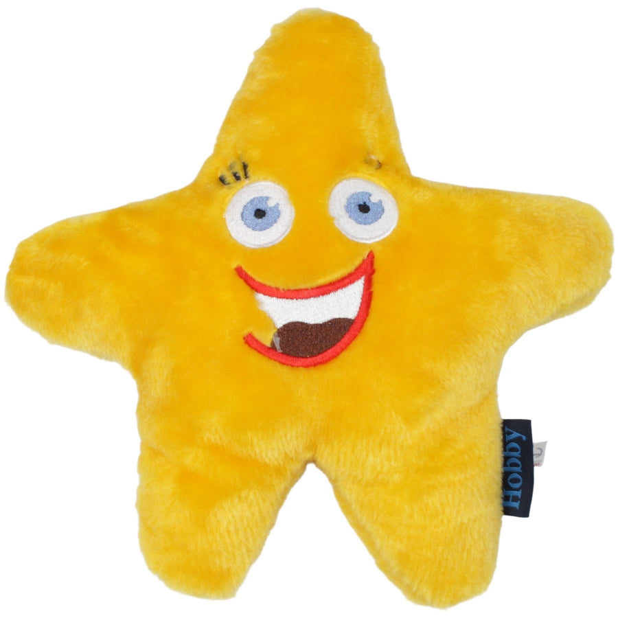 Gelber Stern mit blauen Augen