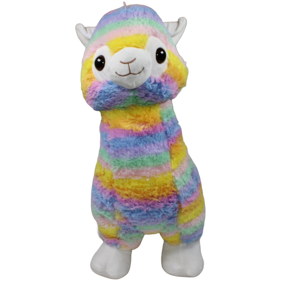 XXL Regenbogen Alpaka