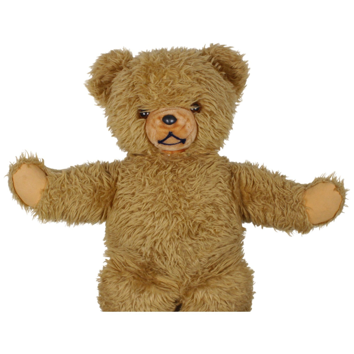 123000020134 Hermann - Teddy - Original XXL Teddy, hellbraun Kuscheltier Kumpel Leo 60cm _Vintage_ Braun