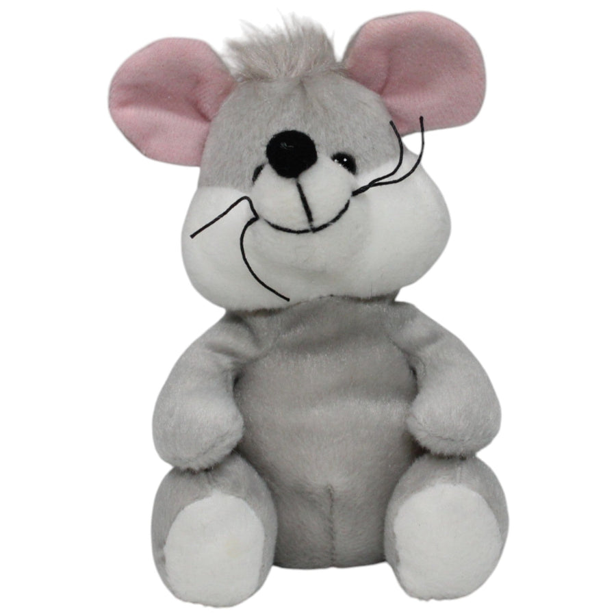 Kleine graue Maus, sitzend