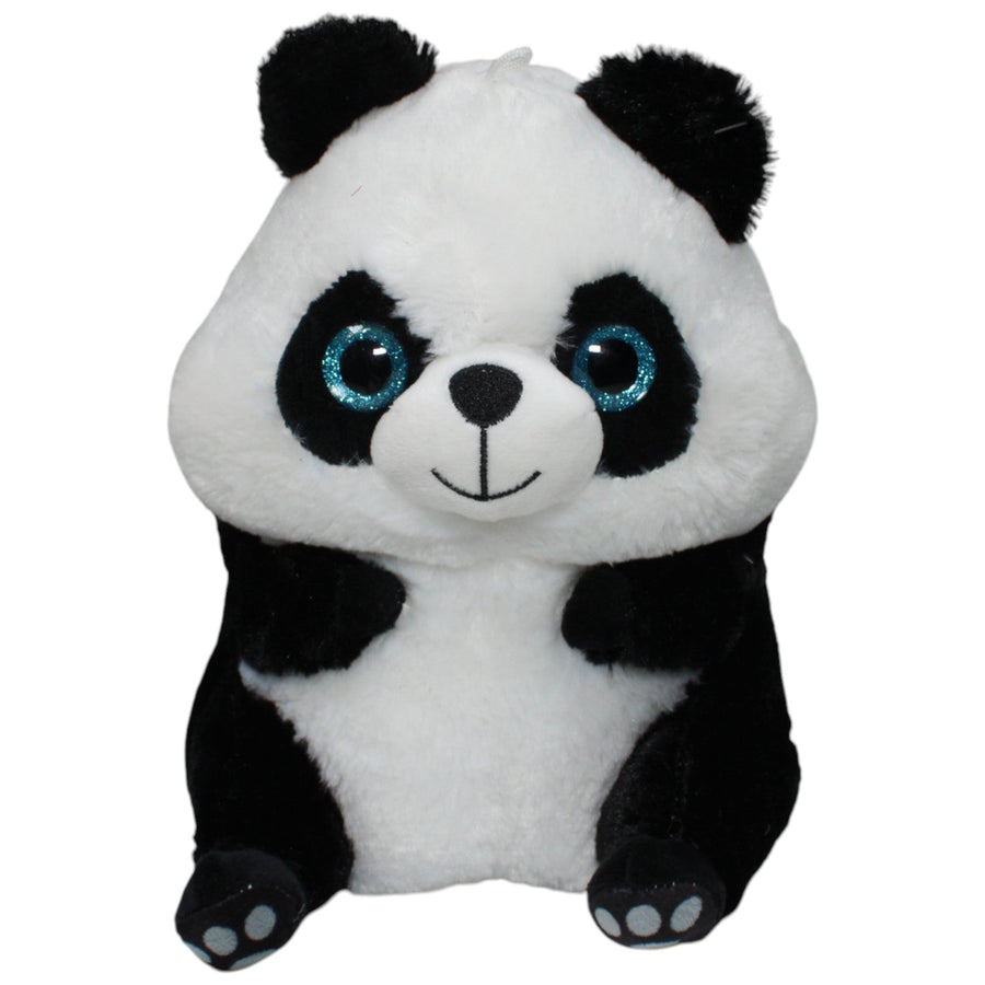 Flos Toys, pummeliger Panda mit Glitzeraugen