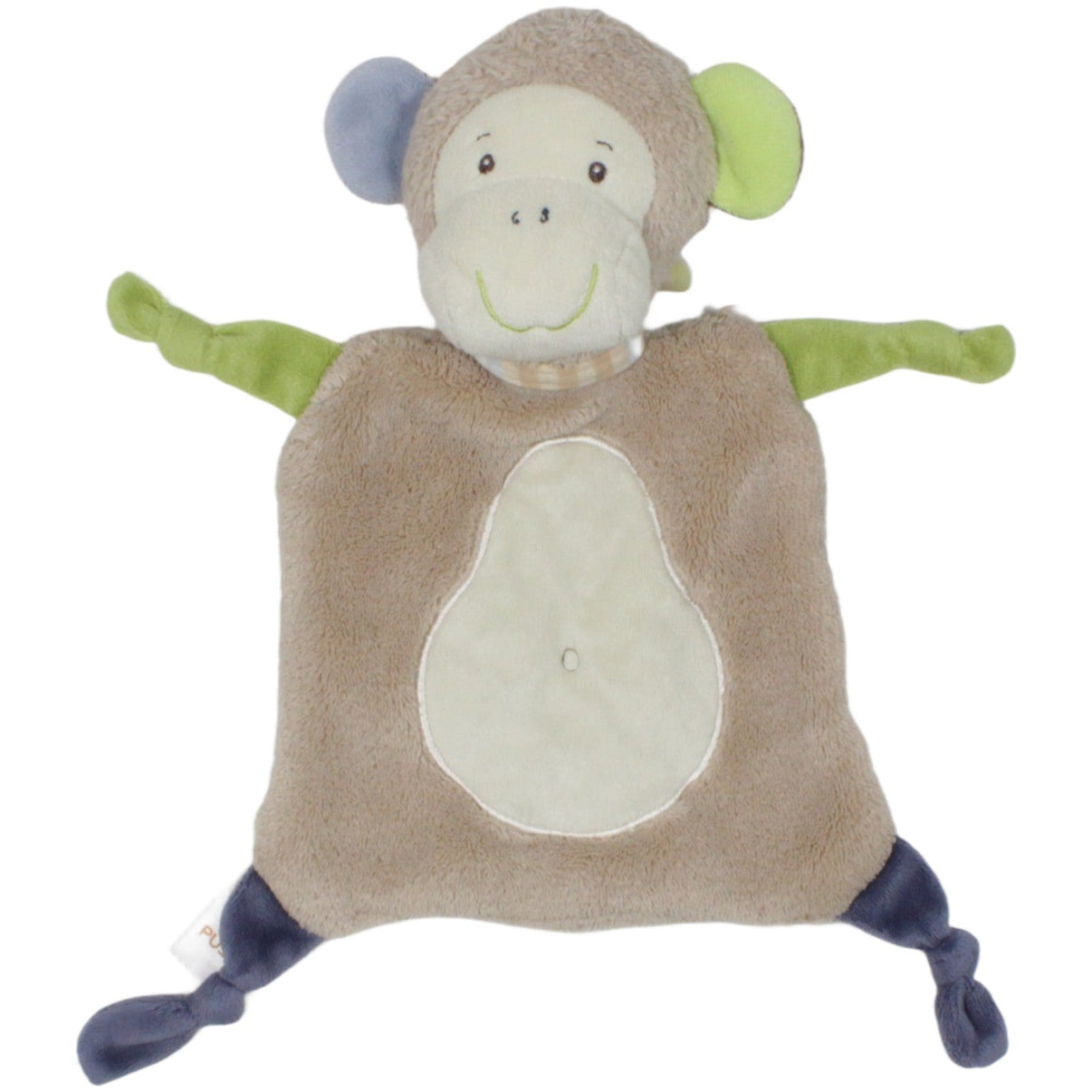 123000020185 PUSBLU Affe, hellbraun Schmusetuch Kumpel Leo 25cm 30cm Affe