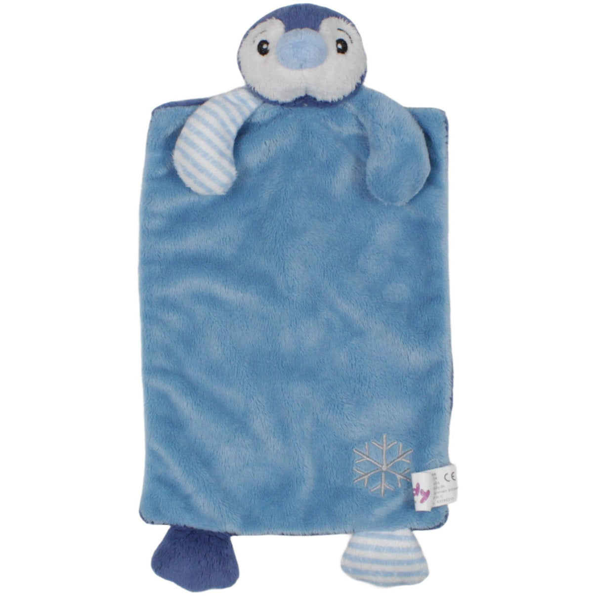 123000020212 My Teddy Süßer Pinguin, blau Schmusetuch Kumpel Leo 17cm 33cm Blau