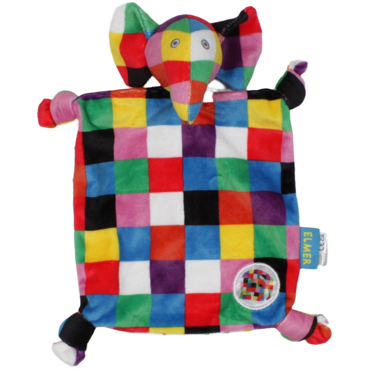 123000020219 Rainbow Designs Elefant Elmar Schmusetuch mit Rassel Kumpel Leo 20cm 28cm ebay - schmusetuecher