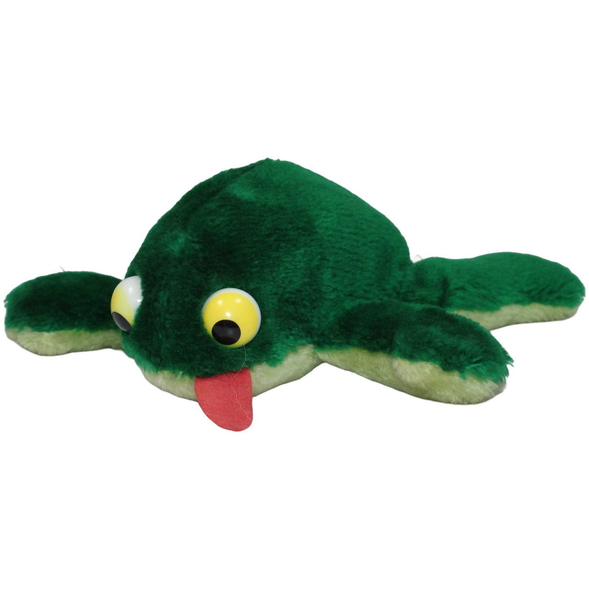123000020227 Russ Berrie Witziger Frosch Fleegle mit herausgestreckter Zunge Kuscheltier Kumpel Leo 22cm _Vintage_ ebay - 20 - stofftiere