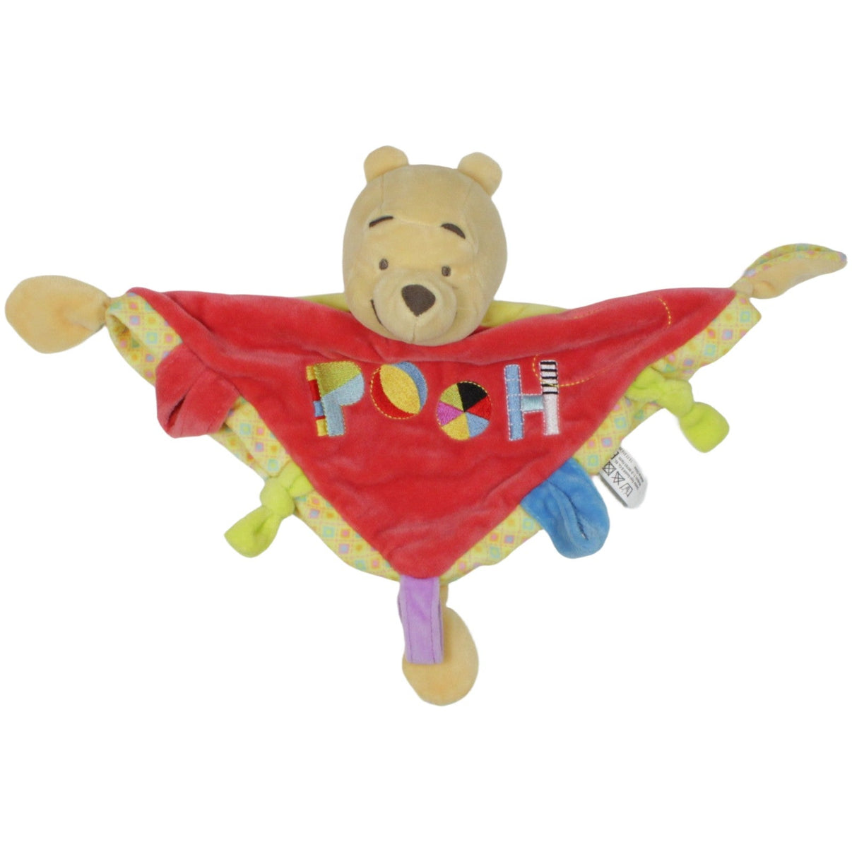 123000020267 Nicotoy Disney Baby, Winnie Puuh Schmusetuch Kumpel Leo 30cm Bär Charakter