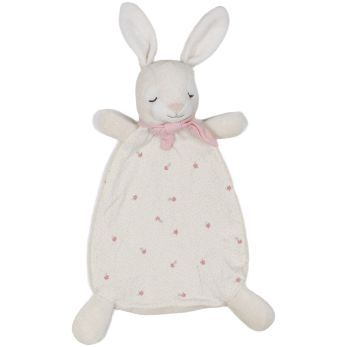 123000020281 H&M Hase mit Blumenmuster, beige Schmusetuch Kumpel Leo 20cm 32cm Beige