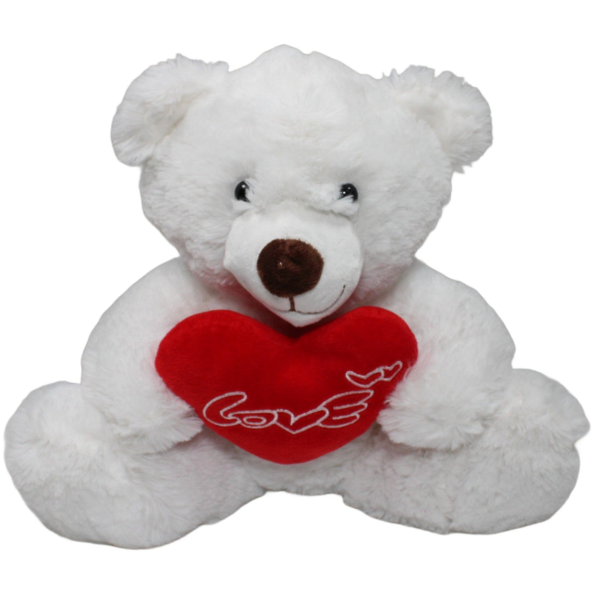 123000020289 TEDI Eisbär mit Herz "love", sitzend Kuscheltier Kumpel Leo 30cm ebay - 20 - stofftiere Eisbär