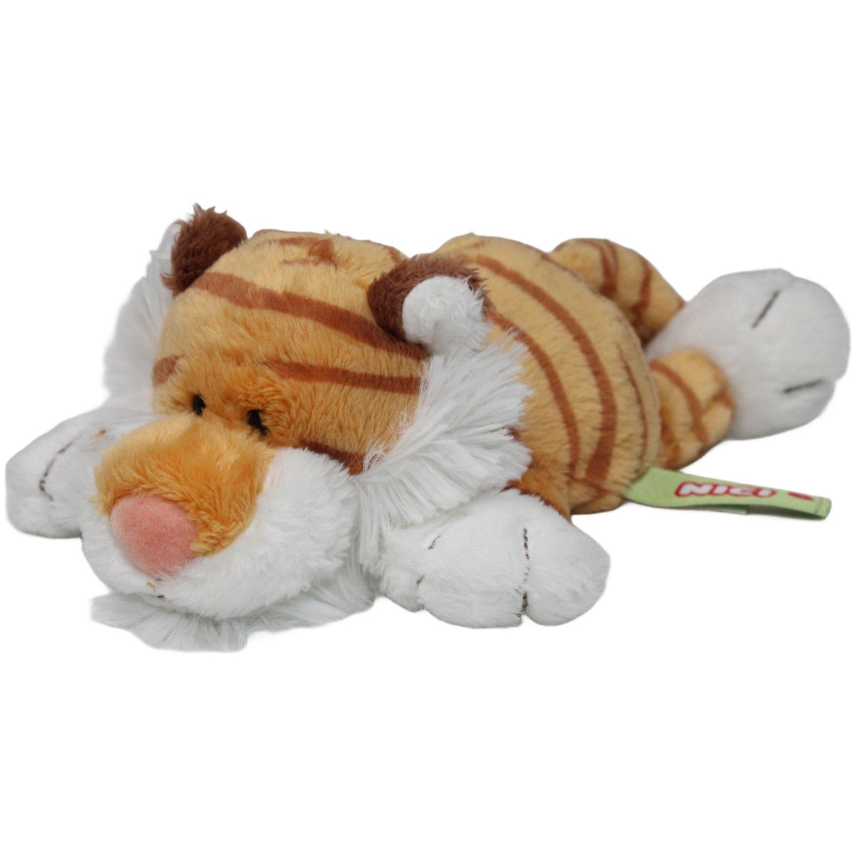 123000020295 NICI Schlenker Tiger Lilly, liegend Kuscheltier Kumpel Leo 20cm Beige Braun