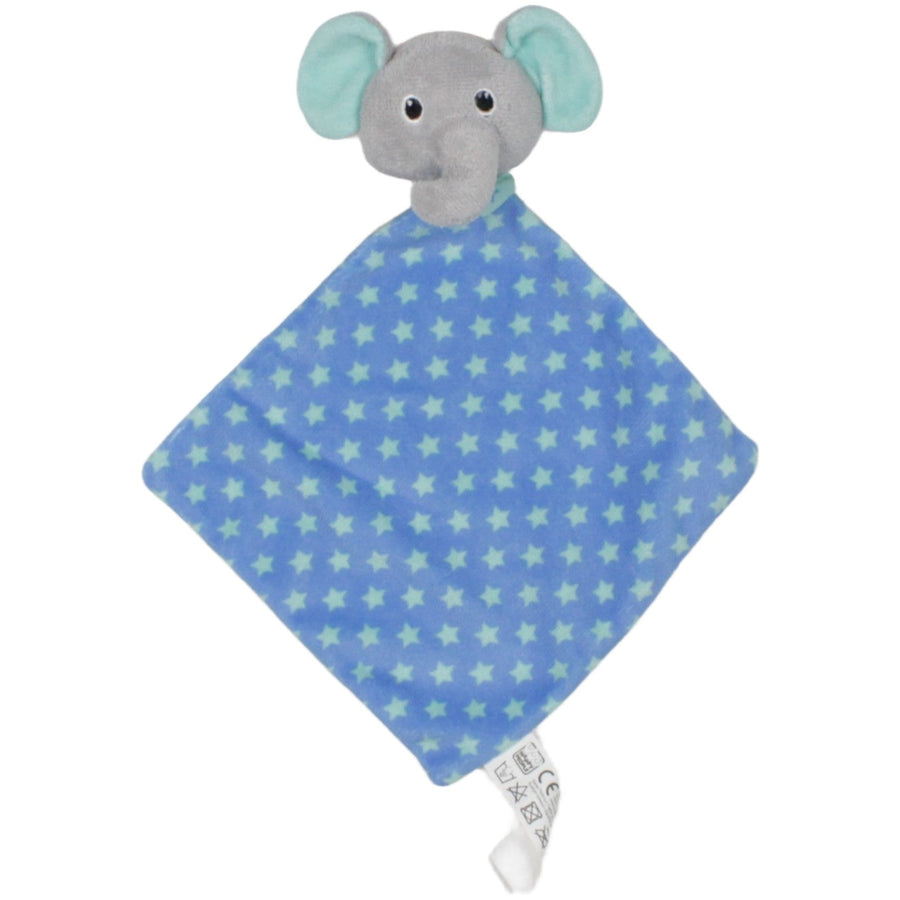 Süßer Elefant mit Sternen, blau