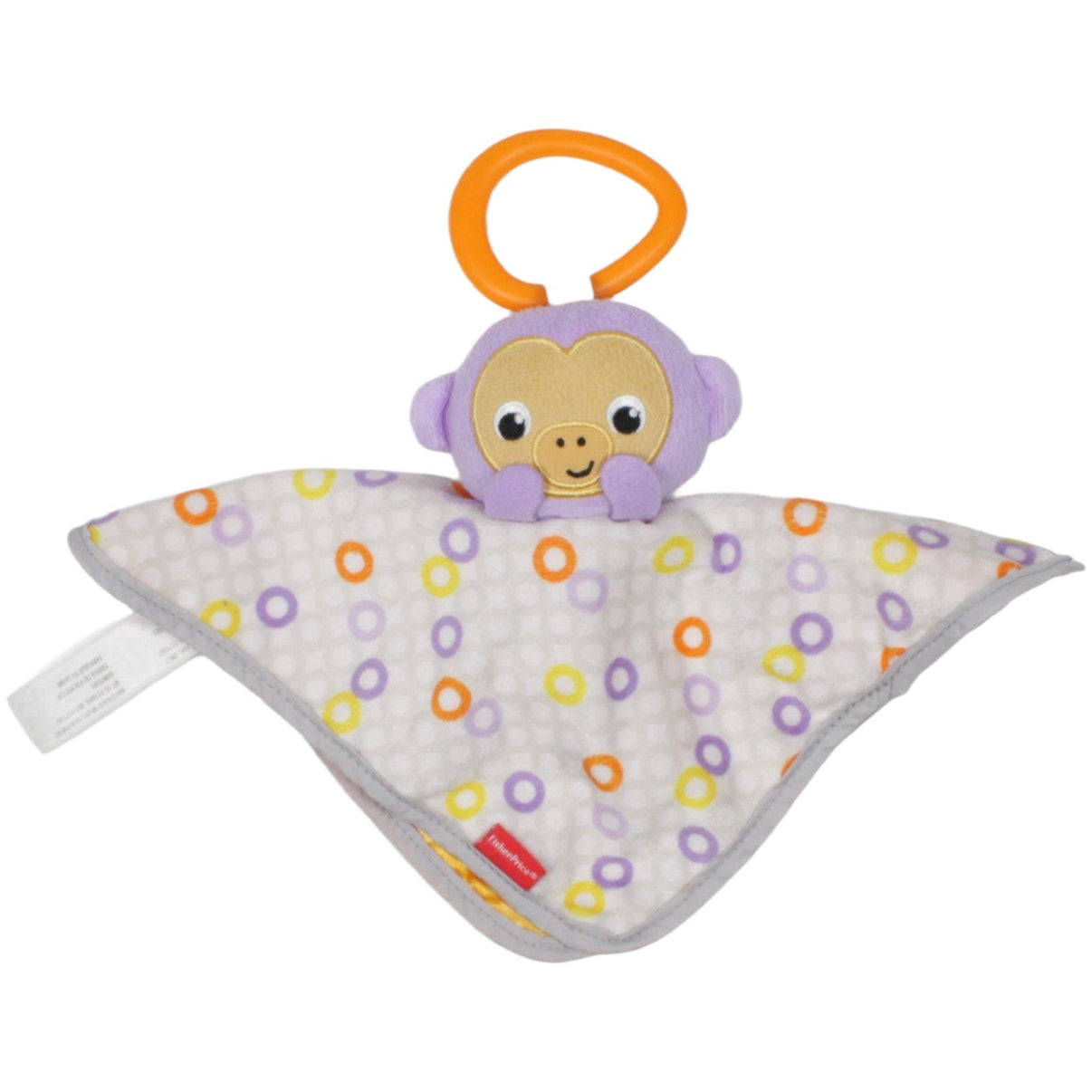 123000020336 Fisher - Price Affe/Banane Schmusetuch mit Rassel Kumpel Leo 2019 21cm Affe
