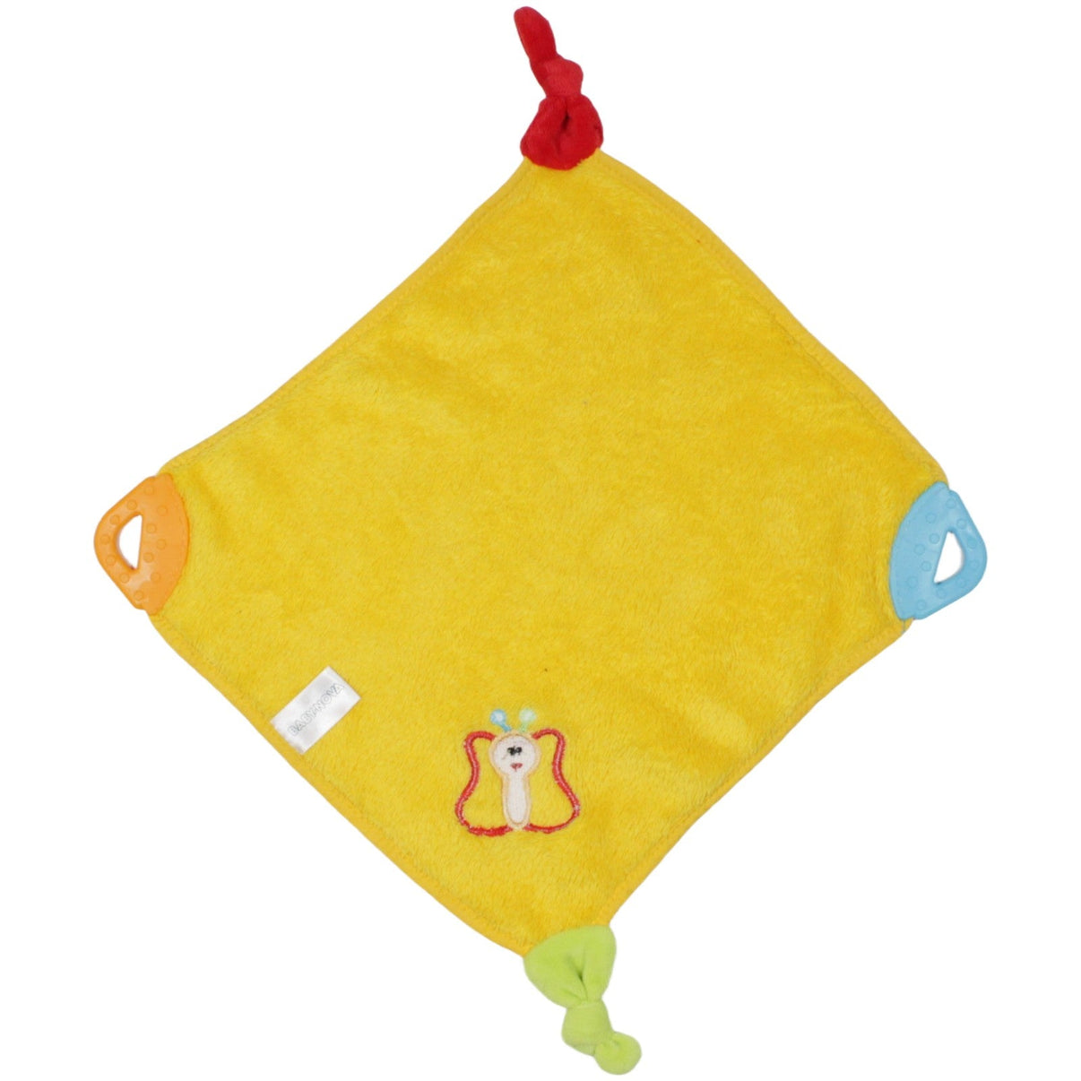 123000020347 NOVATEX BABY - NOVA, gelb mit Schmetterling Schmusetuch Kumpel Leo 30cm ebay - schmusetuecher Gebraucht